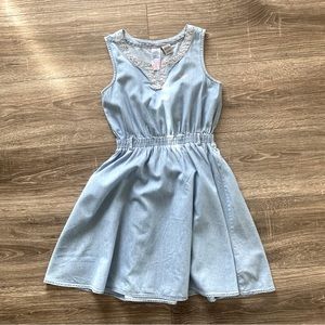 Guess Girls Denim Dress Size 12